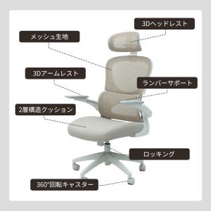 オフィスチェア メッシュ 10/5はP+10%...の詳細画像5