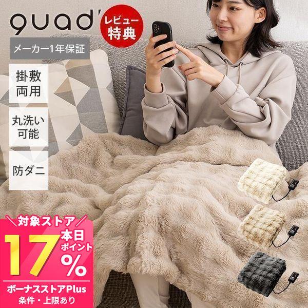 11/15は+9%還元! 電気毛布 掛け敷き 140×80cm 洗える ひざ掛け 敷毛布 ダニ退治 ...