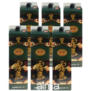 黒霧島 送料無料 黒霧島 20度 1800mlパック 2ケース（12本）芋