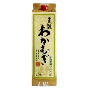 高千穂酒造 刈干 若麦 麦焼酎 25度 1800mlパック : お酒の専門店