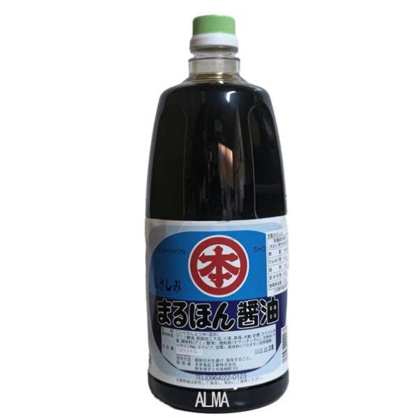 まるほん醤油 こいくち醤油 別撰おさしみ 1500ml(1.5L)ペット 本多食品工業