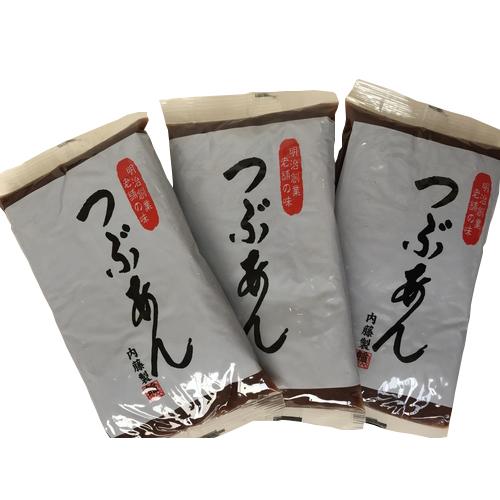 粒あん ４５０ｇ×３　こだわりのあんこセット 　