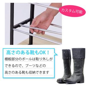 シューズラック 靴収納 靴箱 シューズボックス...の詳細画像5