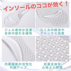 ダイエットインソール エクササイズ 足裏のツボ...の詳細画像4