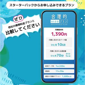 日本通信SIM スターターパック ドコモネット...の詳細画像3