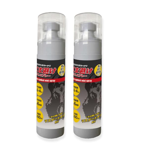 くま避けミストスプレー２本組