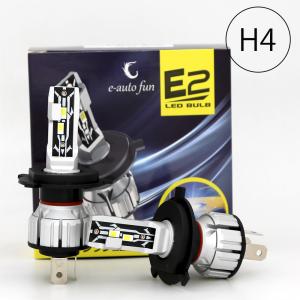 LEDヘッドライト H4 Hi/Lo切替 DC12V 12000ルーメン 6000K ホワイト 車検対応 2本セット 1年保証｜e-auto fun ストア店