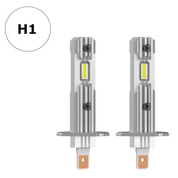 LEDフォグランプ H1 DC12V/24V 8000ルーメン 6000K ホワイト 2個セット 1...