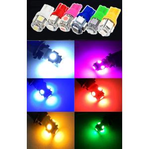 LEDバルブ T10 ウェッジ球 5050チッ...の詳細画像1