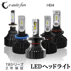 LEDヘッドライト HB4 DC12V/24V 12000ルーメン 6500K ホワイト 車検対応 2本セット 2年保証｜e-auto-fun-store