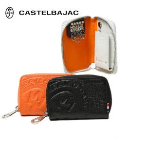 CASTELBAJAC カステルバジャック キーケース スマートキー対応 メンズ レディース 型押し牛革 傷が目立ちにくい ピッコロ 22612
