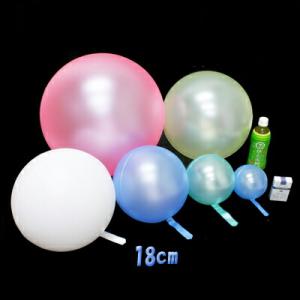 装飾用ビニール風船パール色(10ヶ)　18cm｜e-balloon