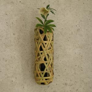 掛け花籠 蛇籠B 根曲り竹 茶花 茶道具 : 北の竹工房 - 通販 - Yahoo