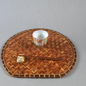 無垢の箱根寄木細工の八寸盆 丸 : MA by So Shi Te - 通販 - Yahoo
