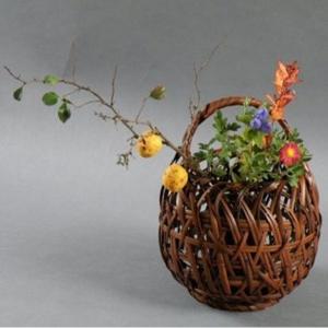 根曲がり竹 千島笹 花籠 茶花 : 北の竹工房 - 通販 - Yahoo!ショッピング