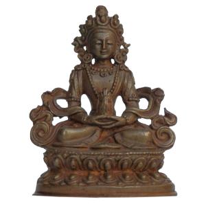 仏像 ネパール仏像 マンジュシュリー（文殊菩薩像） : アジア