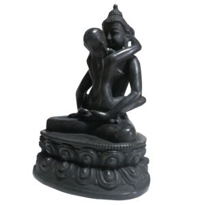 仏像 ネパール仏像 ブッタ・シャクティー(大) アンティーク仕上げ39