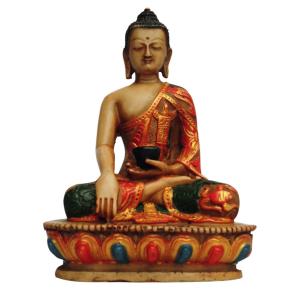 仏像 ネパール仏像 真鍮製 ブッタ・シャクティー11 : アジア雑貨ビンゴ