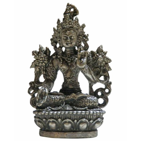 仏像　小さい仏像1（ホワイトターラー）