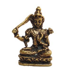 仏像 ネパール仏像 マンジュシュリー（文殊菩薩像） : アジア雑貨