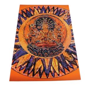 ポストカード アジアン雑貨 ネパール・ポストカード(神様) 11 クリック