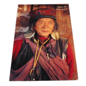 ポストカード　アジアン雑貨　ネパール・ポストカード(ネパールの人々) 19　クリックポスト選択　送料200円