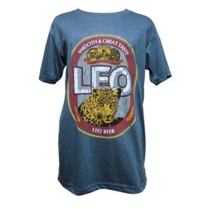 Tシャツ　アジアン衣料　タイTシャツ(LEO　BEER)　 M・Lサイズ　OT-22　クリックポスト選択　送料200円｜e-bingo