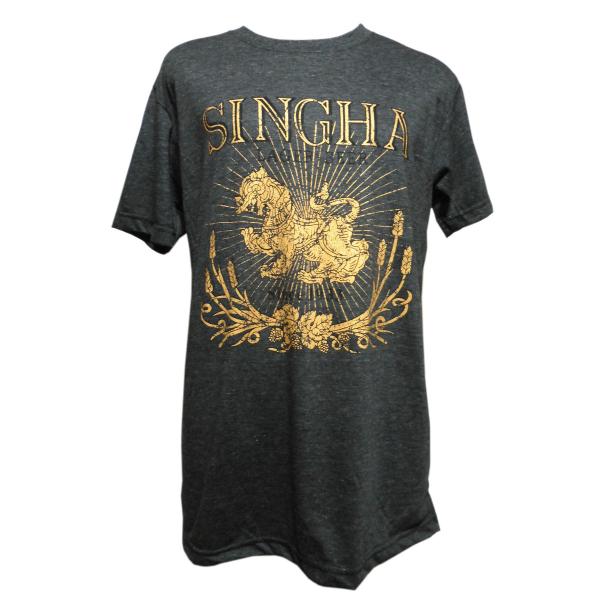 Tシャツ　アジアン衣料　タイTシャツ(SINGHA)　 M・Lサイズ　OT-25　クリックポスト選択...