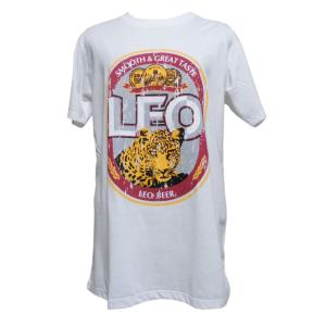 Tシャツ　アジアン衣料　タイTシャツ(LEO　BEER)　M・Lサイズ　OT-27　クリックポスト選択　送料200円