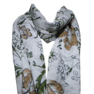 ストール　アジアン衣料　タイ・コットンプリントストール2　クリックポスト選択　送料200円