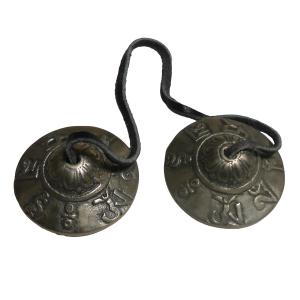 仏具 ネパール仏具 ティンシャ（シンバルン）6 クリックポスト選択