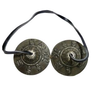 仏具 ネパール仏具 ティンシャ（シンバルン）7 クリックポスト選択