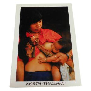 ポストカード　アジアン雑貨　タイ・山岳民族・ポストカード1　クリックポスト選択　送料200円