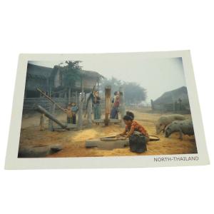 ポストカード　アジアン雑貨　タイ・山岳民族・ポストカード10　クリックポスト選択　送料200円