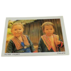 ポストカード　アジアン雑貨　タイ・山岳民族・ポストカード14　クリックポスト選択　送料200円