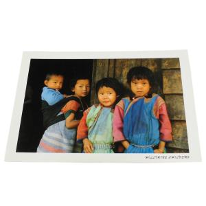 ポストカード　アジアン雑貨　タイ・山岳民族・ポストカード16　クリックポスト選択　送料200円