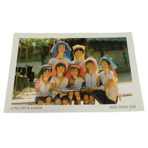 ポストカード　アジアン雑貨　タイ・山岳民族・ポストカード31　クリックポスト選択　送料200円