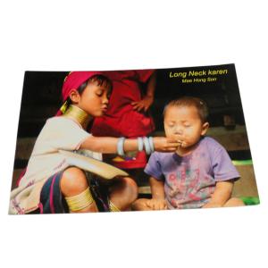 ポストカード　アジアン雑貨　タイ・山岳民族・ポストカード4　クリックポスト選択　送料200円