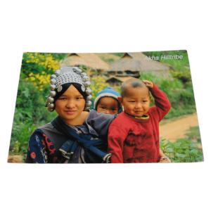 ポストカード　アジアン雑貨　タイ・山岳民族・ポストカード9　クリックポスト選択　送料200円