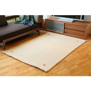 ラグ ギャッベ 160x230 高級手結び 秋 冬 快適 ウール ハンドノット GABBEH 27 ...