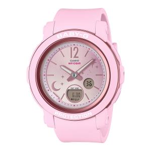 (( 極美品 ))Baby-G・ピンク・シンプル・腕時計 BABY-G Baby-G ベビーG 月と星 グラデーション パープル BGA-290DS