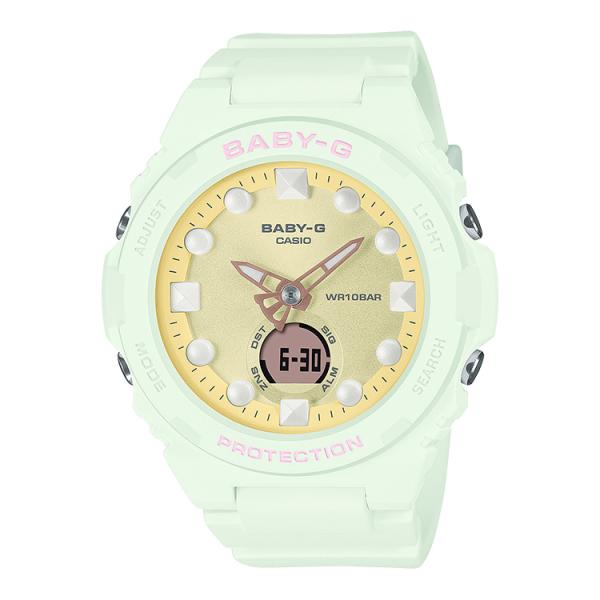 Baby-G 偏光塗装 イエロー グリーン BGA-320FH-3AJF CASIO レディース 国...