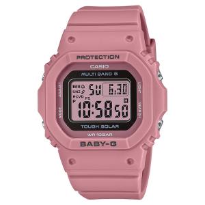 BABY-G ベビーG 電波ソーラー スクエア 黒 ピンク BGD-5650-1BJF CASIO