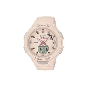 BABY-G baby-g ベビージー BSA-B100-4A1JF カシオ CASIO G-SQUAD スマホ連携機能 モバイルリンク ベージュ レディース 腕時計