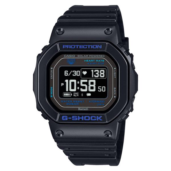 G-SHOCK gショック G-SQUAD 心拍計測 歩数計測 Gスクワッド ブラック DW-H56...