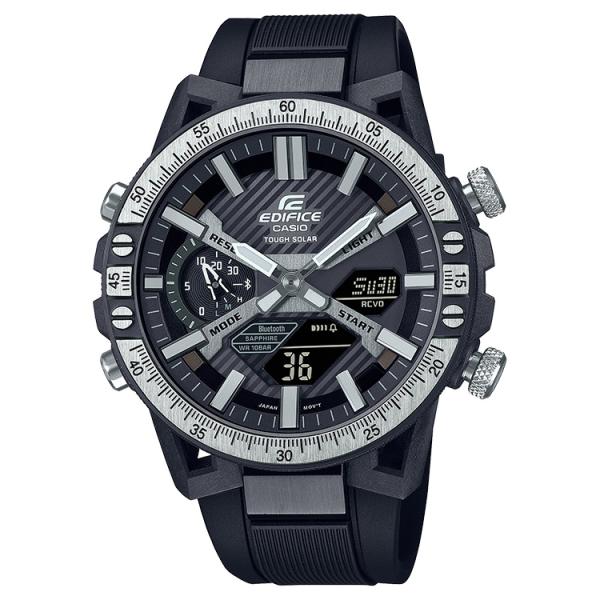 エディフィス EDIFICE モータースポーツ スマホ連携 ソーラー ECB-2000YTP-1AJ...
