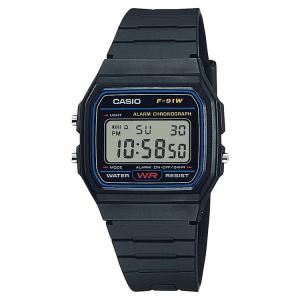 カシオコレクション スタンダードカシオ CASIO デジタルウォッチ 樹脂バンド 腕時計 F-91W-1JH｜e-Bloom Yahoo!店