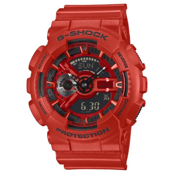 国内正規品 CASIO G-SHOCK カシオ Gショック ICONIC RED ショックレジスト ...