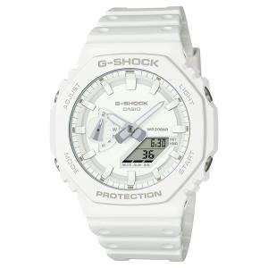 G-SHOCK gショック オクタゴン アナデジ ワントーンシリーズ ホワイト GA-2100-7A7JF CASIO カシオ 腕時計 メンズ 国内正規品｜e-bloom