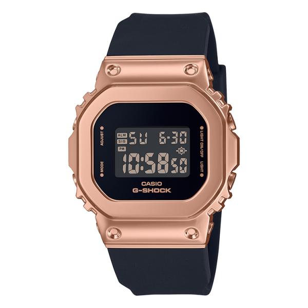 G-SHOCK gショック WOMEN メタルベゼル デジタル ピンクゴールド ウーマン ペアモデル...